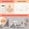 Infračervený ohřívač Klarstein Wonderwall, 300 W elektrický Náhled obrázku produktu 6