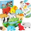 Skladačka vyvažujúca safari zvieratá Náhľad obrázku produktu 9