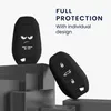 kwmobile Schlüsselhülle für Opel 3-Tasten Smartkey Produktbild-Vorschau 2