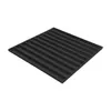 3D Wandpaneel, 50 x 50 cm, PVC, 12 stuks. Zwarte Productafbeelding-voorbeeld 5
