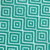 Kunststoff Outdoor-Teppich mit Rautenmuster in petrol Größe Produktbild-Vorschau 3