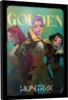 K-Pop Demon Hunters - "Golden" Poster encadré PM12815 Voir les images du produit 3