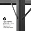 Blumfeldt Pavillon 3x3m, Rostfreier Aluminium-Pavillon mit Produktbild-Vorschau 8