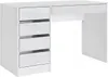 A white desk with drawers on a white background. Produktbild-Vorschau