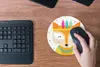 MuchoWow® Mauspad Mousepad Tiere - Farben - Fuchs - Porträt Produktbild-Vorschau 4
