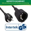 InLine 16403, 3 m, Czarny, 1 x gniazdo sieciowe, 230 V, 426 Podgląd zdjęcia produktu 5