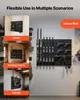 Držiak na zbrane, nástenná montáž, robustný oceľový držiak Náhľad obrázku produktu 6