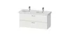 Duravit XBase Waschtischunterbau wandhängend B:80 cm mit 2 Produktbild-Vorschau 3