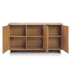 Kommode SUNA 147 Sideboard Karamell Eiche 3 Türen Produktbild-Vorschau 4