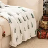 Weihnachtsdecke Plüsch Stickerei Kuscheldecke Winter Produktbild-Vorschau 6