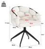 Flieks Esszimmerstühle Polsterstuhl 6er Set mit Produktbild-Vorschau 7