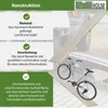 TRUTZHOLM 1 x Alu Auffahrrampe 200 x 22 cm 200 kg gelocht Produktbild-Vorschau 4