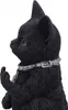 Freche Cattitude Katze zeigt Mittelfinger als Gothic Deko Produktbild-Vorschau 6