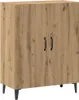 vidaXL Sideboard Artisan-Eiche 70x34x90 cm Holzwerkstoff Produktbild-Vorschau 2
