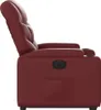 Relaxsessel mit Aufstehhilfe Elektrisch Weinrot Kunstleder Produktbild-Vorschau 9