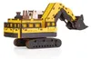 Eco Wood Art (EWA) 3D Mechanisches Holz Puzzle, Mining Hydraulic Excavator BX20012, 4547, Kleur Geel, 26,5x10,4x11,7cm Productafbeelding-voorbeeld