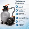 Verda Sandfilteranlage Pumpe 10000 l/h 800g inkl. Produktbild-Vorschau 2