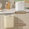 Küchenkomposteimer mit Deckel, Wandmülleimer, Produktbild-Vorschau 3