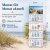 4 Monatskalender 2027 Nordsee Leuchtturm Strand 32x95,5 cm Produktbild-Vorschau 2