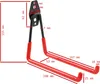 3x Nástenný hák rovný 19 cm náradie garážové záhradné Náhľad obrázku produktu 2