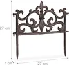 10 x Beetzaun Element, Gusseisen, Vintage Design, Produktbild-Vorschau 4