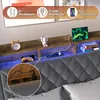 MODFU Jugendbett 140×190 mit LED-Kopfteil und Produktbild-Vorschau 6