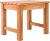 CLP Beistelltisch Frankton Teakholz Sitzhocker Fußhocker Produktbild-Vorschau 1