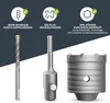 BAURIX® Hohl-Bohrkrone 68mm SDS Plus [8 Karbid-Zähne] I Produktbild-Vorschau 7
