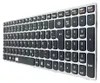 DE Tastatur Keyboard mit Silber Rahmen Ohne Beleuchtung Produktbild-Vorschau 3