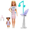 Barbie Zahnärztin-Puppe (mit 1 Kinderpuppe und Accessoires) Produktbild-Vorschau 4