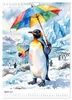 Coole Pinguine (Wandkalender 2027 DIN A4 hoch), CALVENDO Produktbild-Vorschau 7