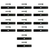 A collection of drainage channel components and bolts arranged in rows on a white background. Anteprima dell’immagine prodotto