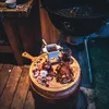 Elegancki zestaw do fondue mini z podgrzewaczem, biały Podgląd zdjęcia produktu 6