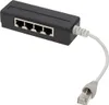 LogiLink RJ45 Splitter 4-fach Farbe: schwarz geschirmt Produktbild-Vorschau 1