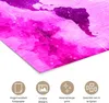 MuchoWow® Poster Weltkarte - Rosa - Lila 60x40 cm - Produktbild-Vorschau 2