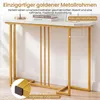 COSTWAY Konsolentisch, Flurtisch mit Metallrahmen & Produktbild-Vorschau 5
