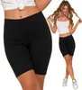 Bikers Black Kurze Leggings Hoch tailliert Hochtaillierte Produktbild-Vorschau 1