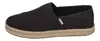 Toms Alpargata Rope 10019875 Black Bavlna Slubby Woven Náhled obrázku produktu 23