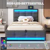 Sweiko Lit rembourré 90x200 Lit d'enfant à rangement Voir les images du produit 5