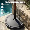 Outdoor 49 cm halbrunder Terrassenschirmständer, 9,5 kg, Produktbild-Vorschau 6