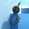 USB multi mobilný telefón rýchle nabíjanie kábel 3v1 pre Náhľad obrázku produktu 3