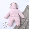 80 cm - Zimný overal pre bábätká s kapucňou, kombinéza, Náhľad obrázku produktu 4