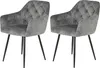 Hela Tische, 2er Set Armlehnstuhl, Sessel Tina - Microfaser Produktbild-Vorschau 1