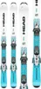 A studio shot of four pairs of skis with bindings, presented in a symmetrical arrangement against a white background. Náhľad obrázku produktu