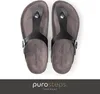 purosteps footwear Marbella-Eco Damen Leder Kork Sandale Produktbild-Vorschau 4
