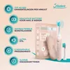 Silodent Sonische Tandenborstel Champagne | Antiseptische Productafbeelding-voorbeeld 2