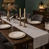 ProximaX Tafelkleed, lichtgrijs, 30x120 cm, linnenlook, Productafbeelding-voorbeeld 5