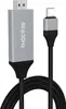 MMOBIEL USB-C zu HDMI Kabel 2 m - 4K@30Hz - Thunderbolt 3 Produktbild-Vorschau 1