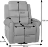 Fernsehsessel MCW-K63, Relaxsessel, Liegefunktion Produktbild-Vorschau 6