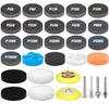 174 Stš¹ck Polieraufsatz Akkuschrauber 75mm Schleifpads Produktbild-Vorschau 1